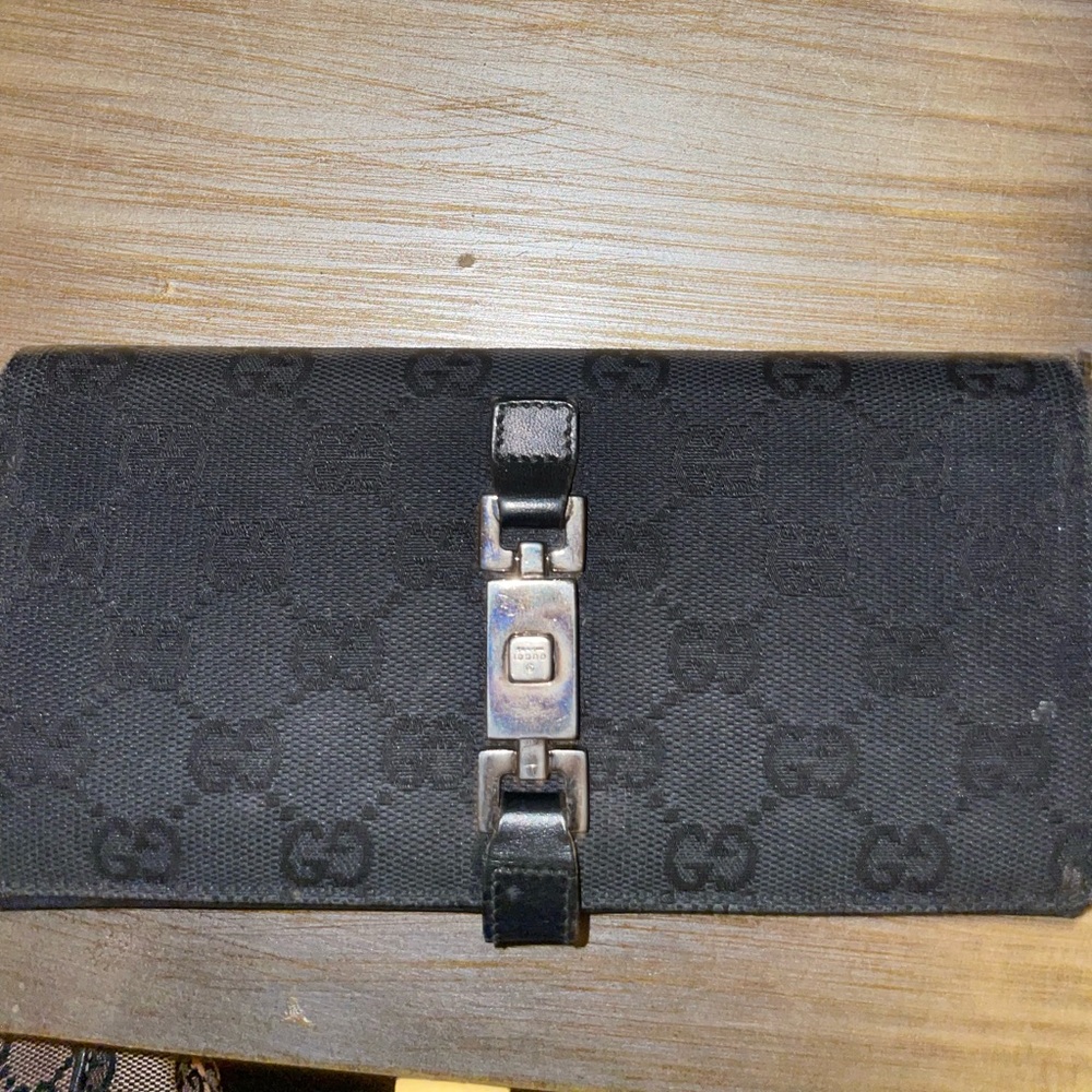 GUCCI
GG Canvas Jackie Canvas Continental Wallet
